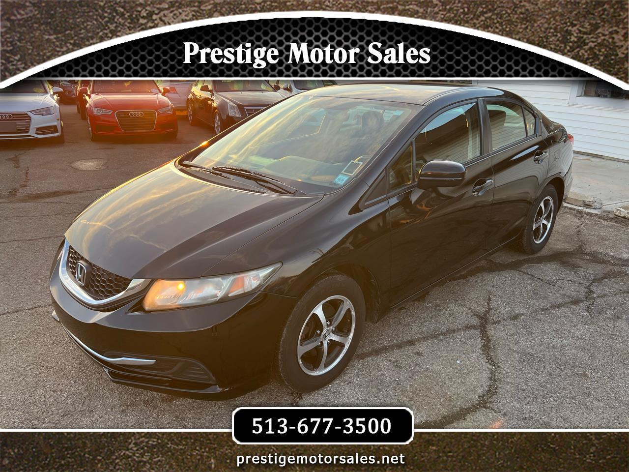 Honda Civic SE Sedan CVT 2015