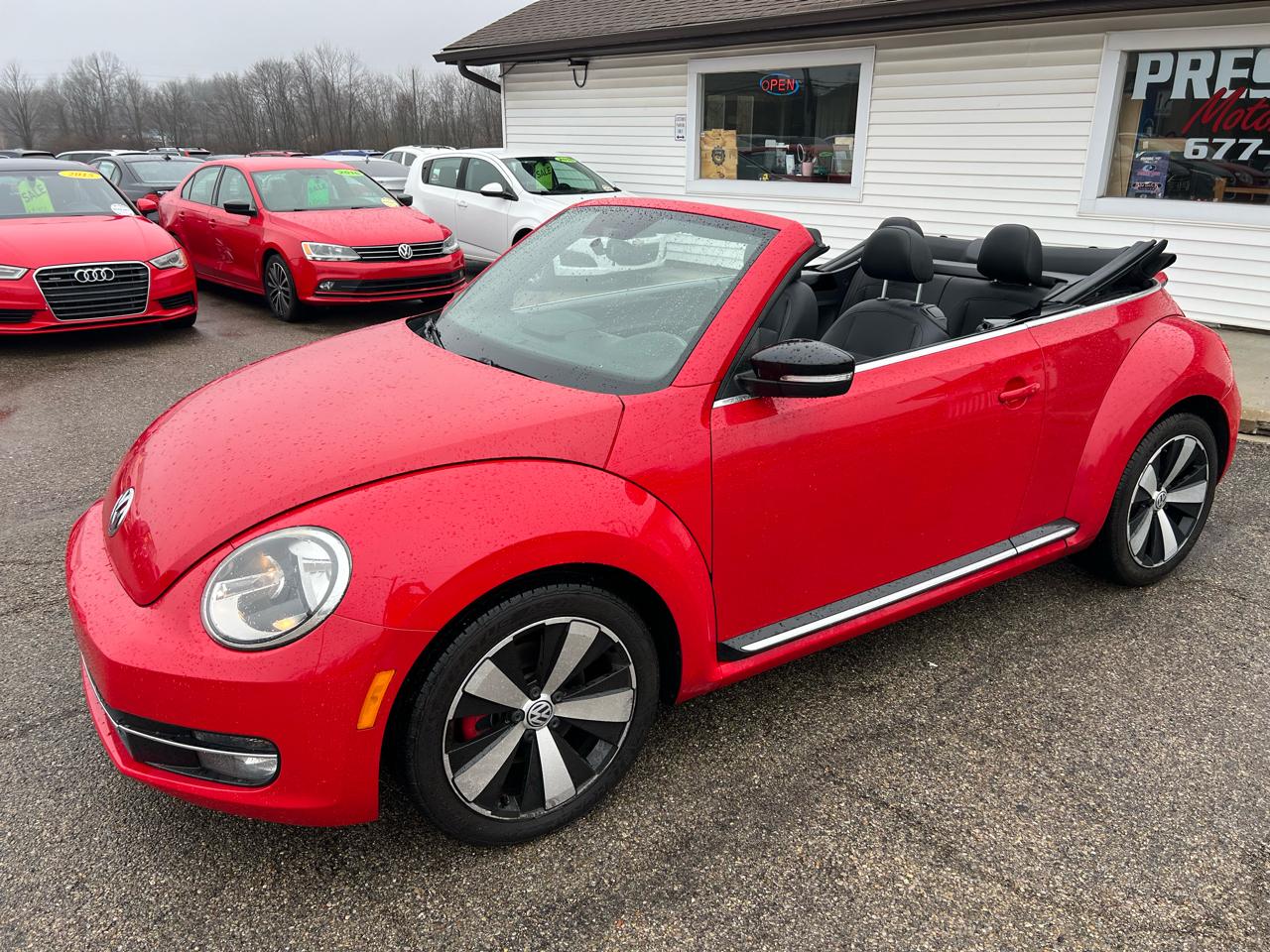 Volkswagen Beetle 2.0T Turbo Convertible 2013
