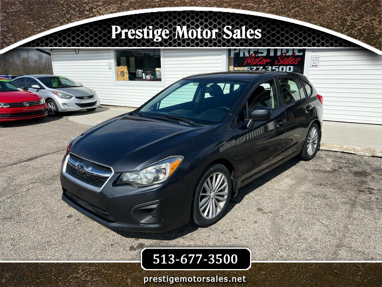 Subaru Impreza Premium Plus 5-Door+S/R 2012