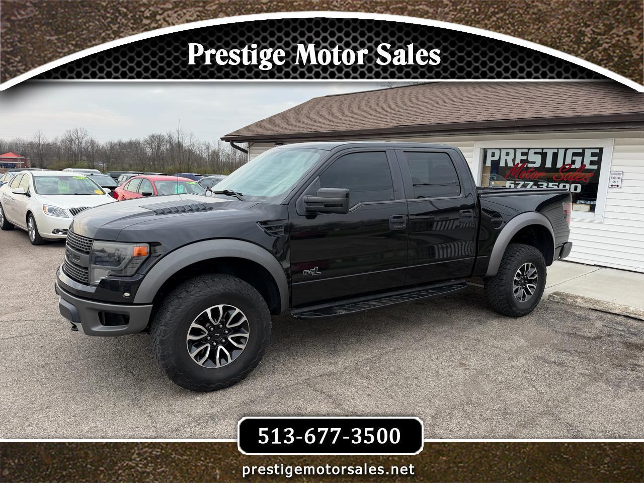 Ford F-150 SVT Raptor SuperCrew 5.5-ft. Bed 4WD 2013