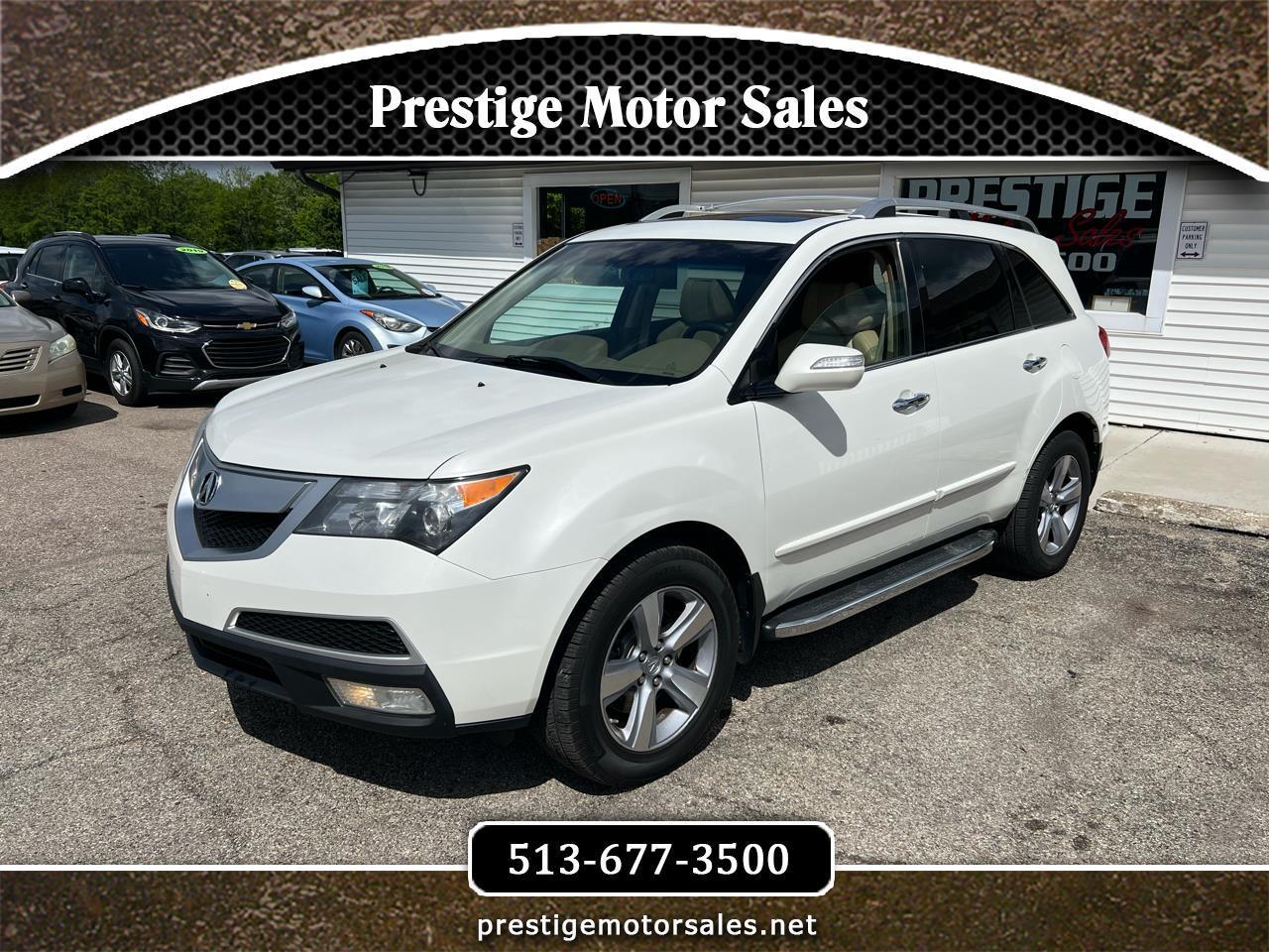2012 Acura MDX 6-Spd AT w/Tech and Entertainment Package