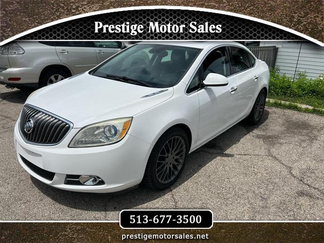 White 2013 Buick Verano Premium FWD Sedan Front-Wheel Drive Automatic