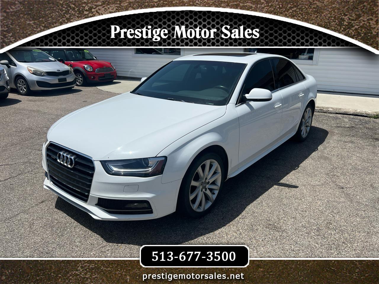 2014 Audi A4 2.0T Sedan quattro Tiptronic