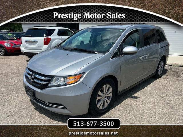 Silver 2016 Honda Odyssey Minivan Front-Wheel Drive Automatic