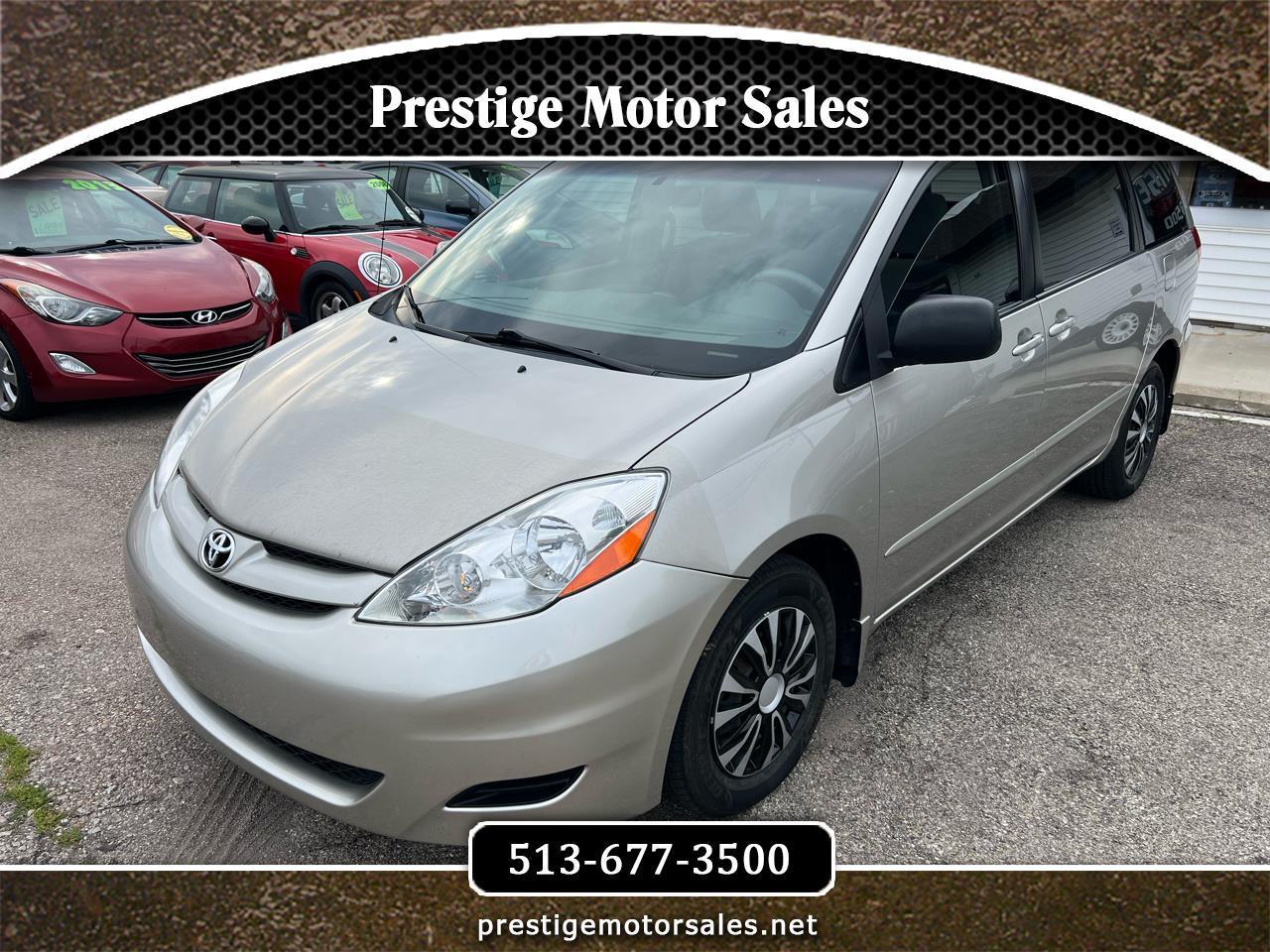Toyota Sienna CE FWD 7-Passenger 2009