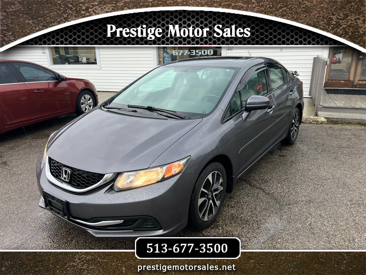 Honda Civic EX Sedan CVT 2014