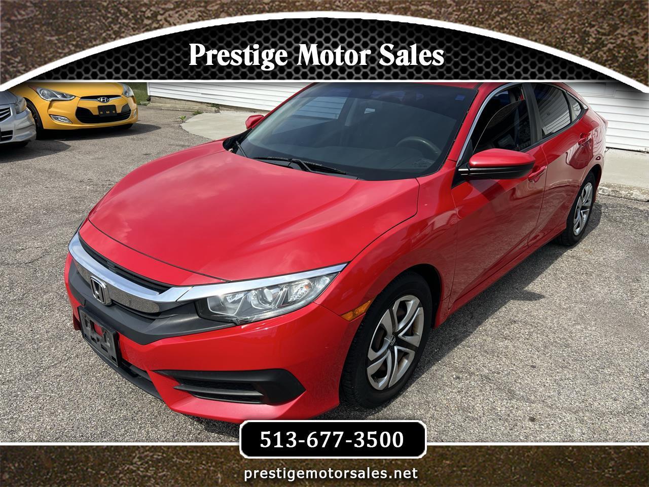 Honda Civic LX Sedan CVT 2017