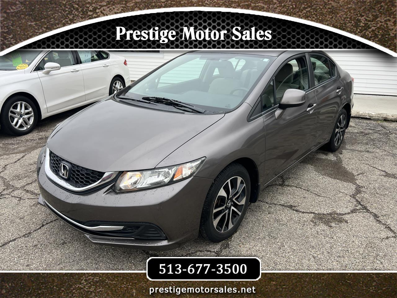 Honda Civic EX Sedan 5-Speed AT 2013