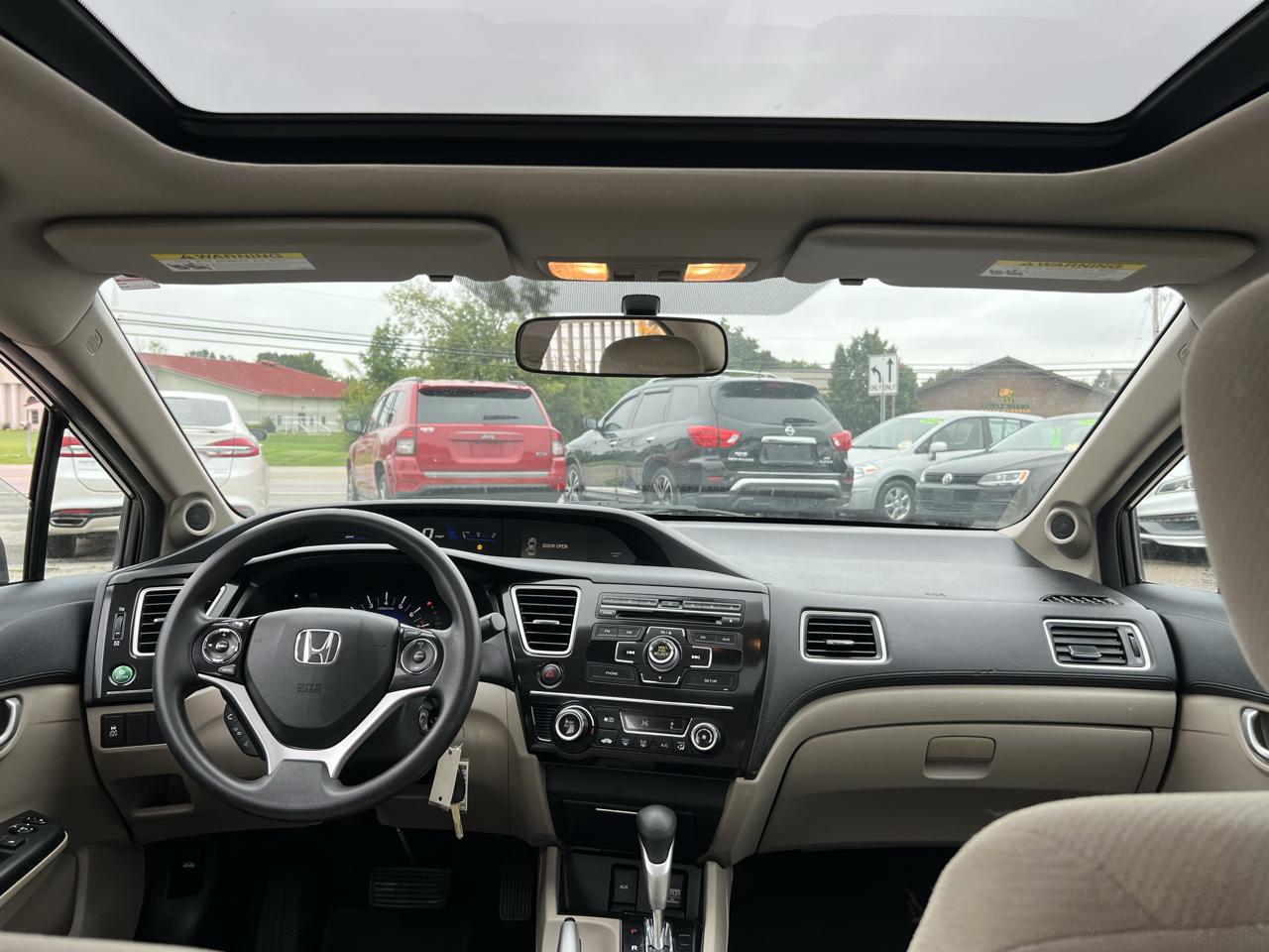 Honda Civic EX Sedan 5-Speed AT 2013