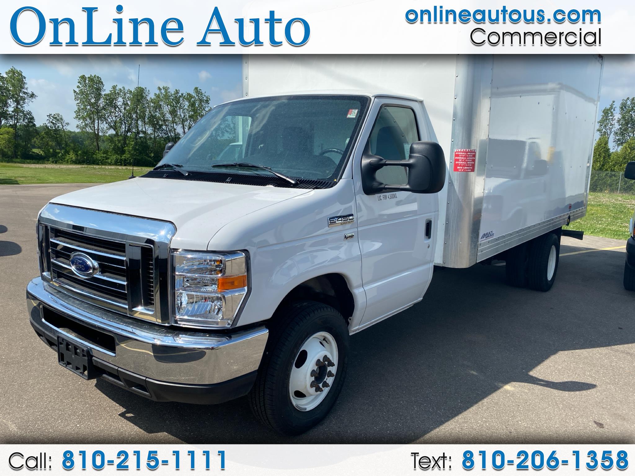 Used 2010 Ford Econoline Commercial Cutaway E450 CUTAWAY 16' BOX DIESEL