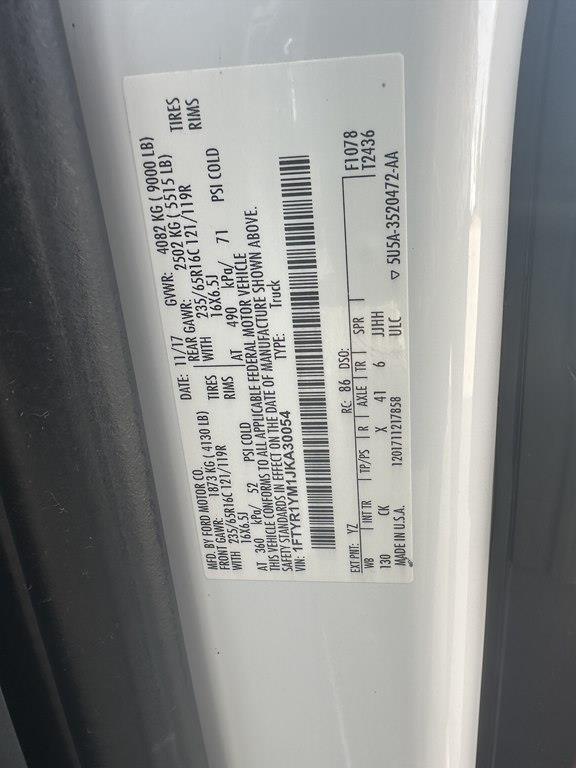 Ford Transit Van  2018