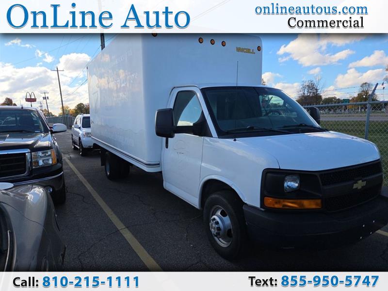 2016 Chevrolet Express Commercial Cutaway G3500 EXPRESS 16' BOX W/ RAMP