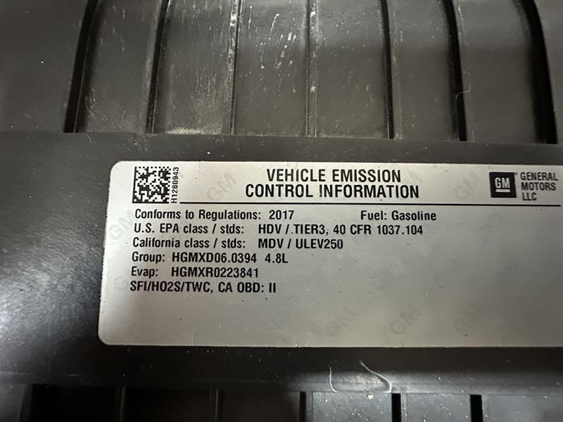 Chevrolet Express Cargo Van  2017