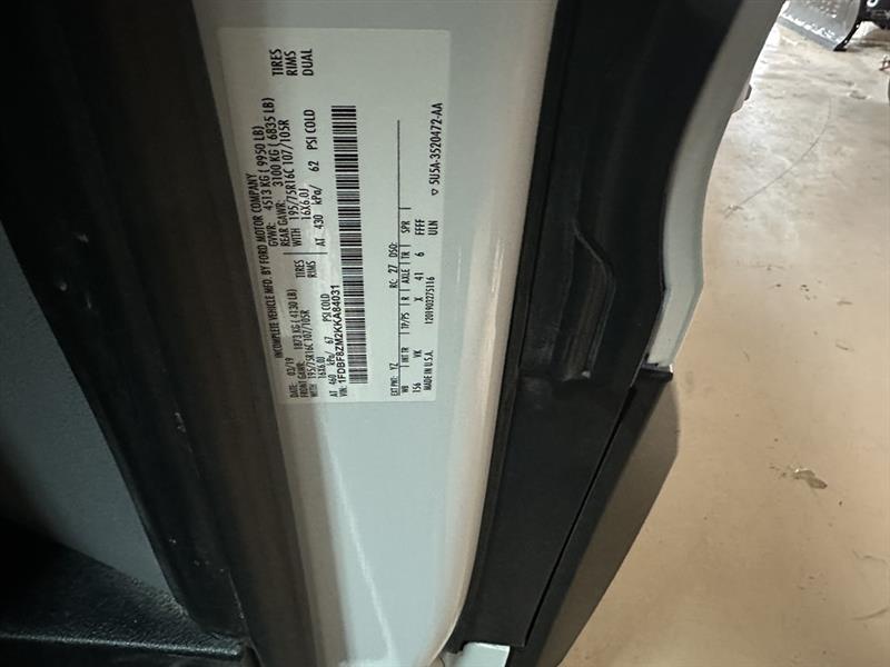 Ford Transit Chassis  2019