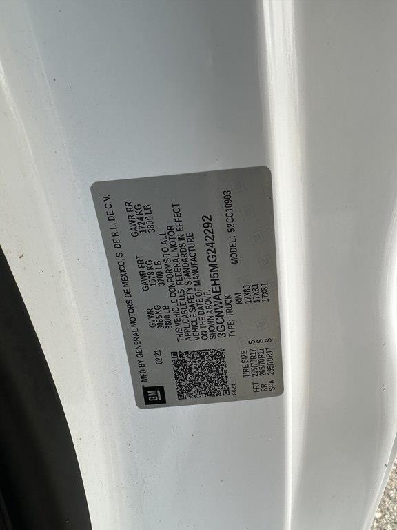 Chevrolet Silverado 1500  2021