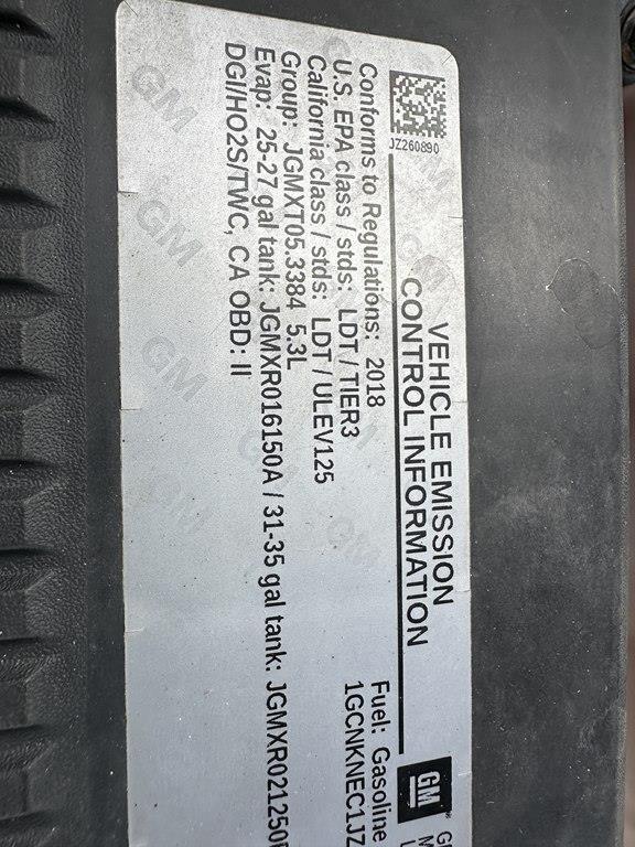 Chevrolet Silverado 1500  2018