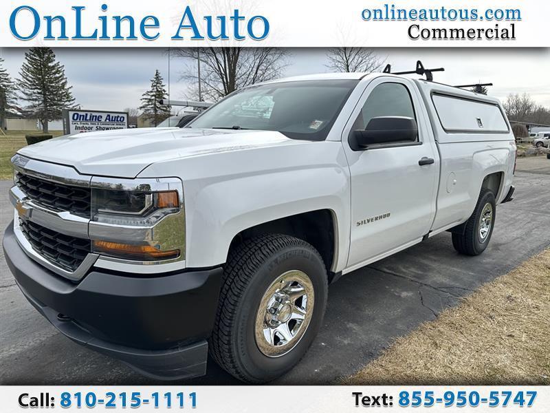 2018 Chevrolet Silverado 1500 4WD PICK UP W/ TOPPER