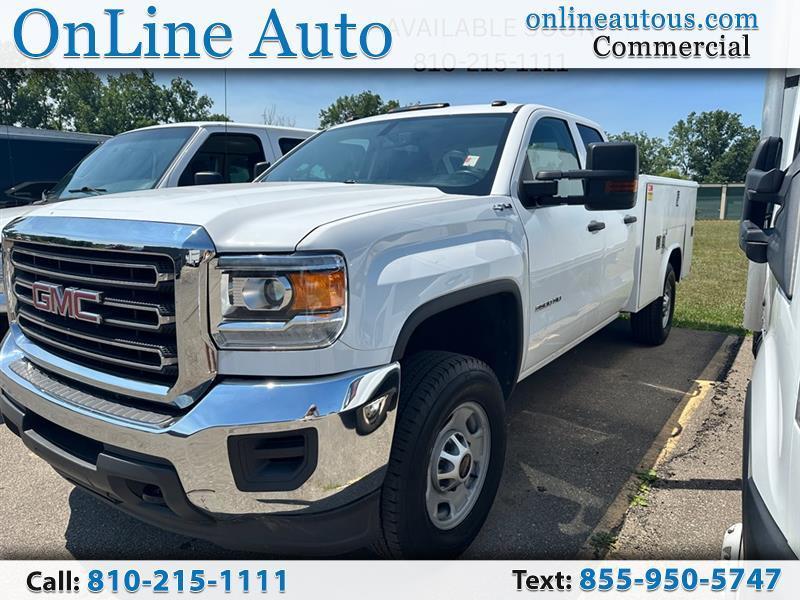 White 2019 GMC Sierra 2500HD Pickup Truck Four-Wheel Drive Automatic