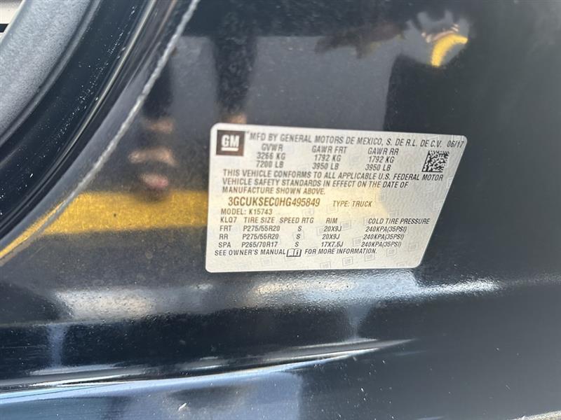 Chevrolet Silverado 1500  2017