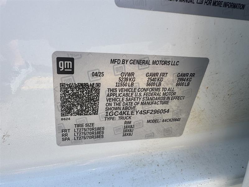 Chevrolet Silverado 2500  2025