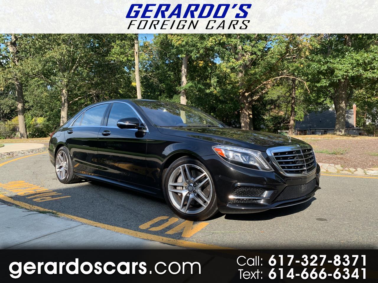 Used 2015 Mercedes Benz S Class S550 4matic For Sale In