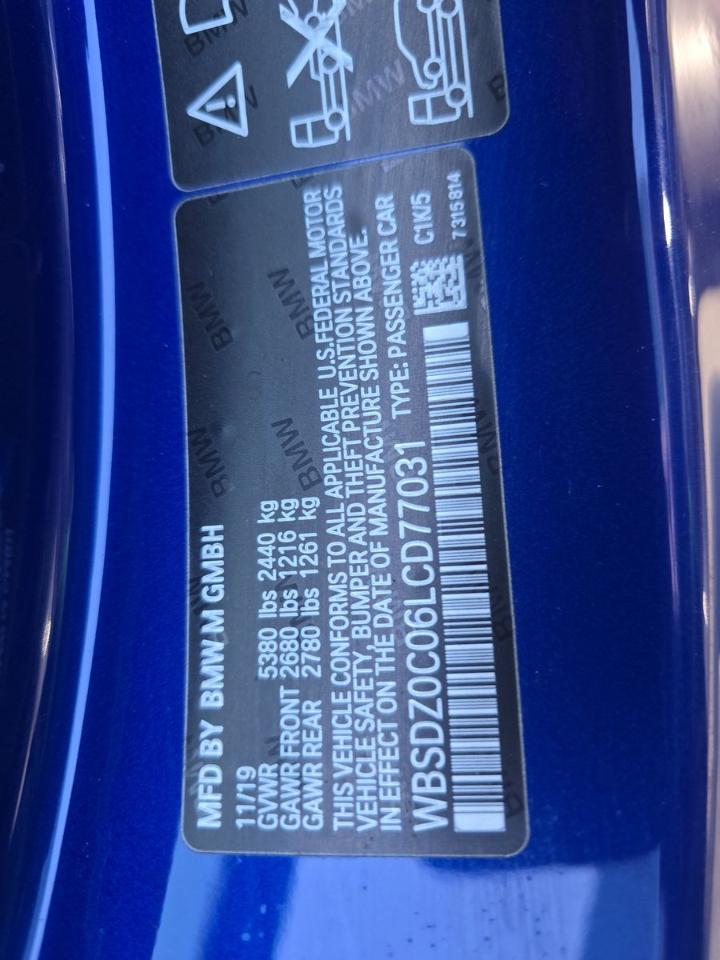 BMW M8 Convertible 2020