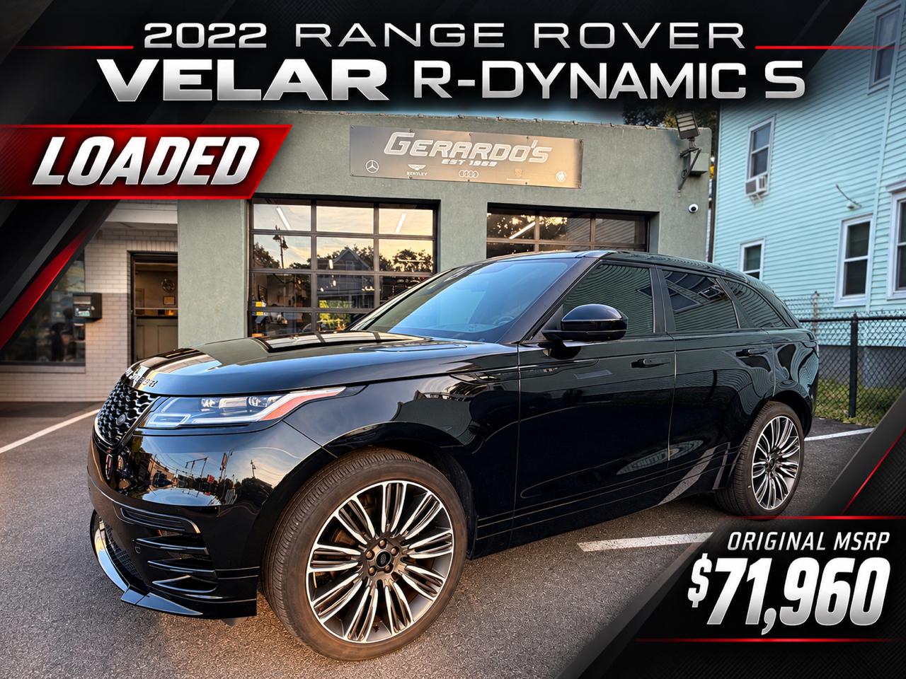 2022 Land Rover Range Rover Velar P250 R-Dynamic S