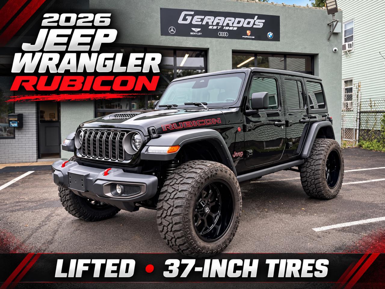 Jeep Wrangler Rubicon 4 Door 4x4 2026
