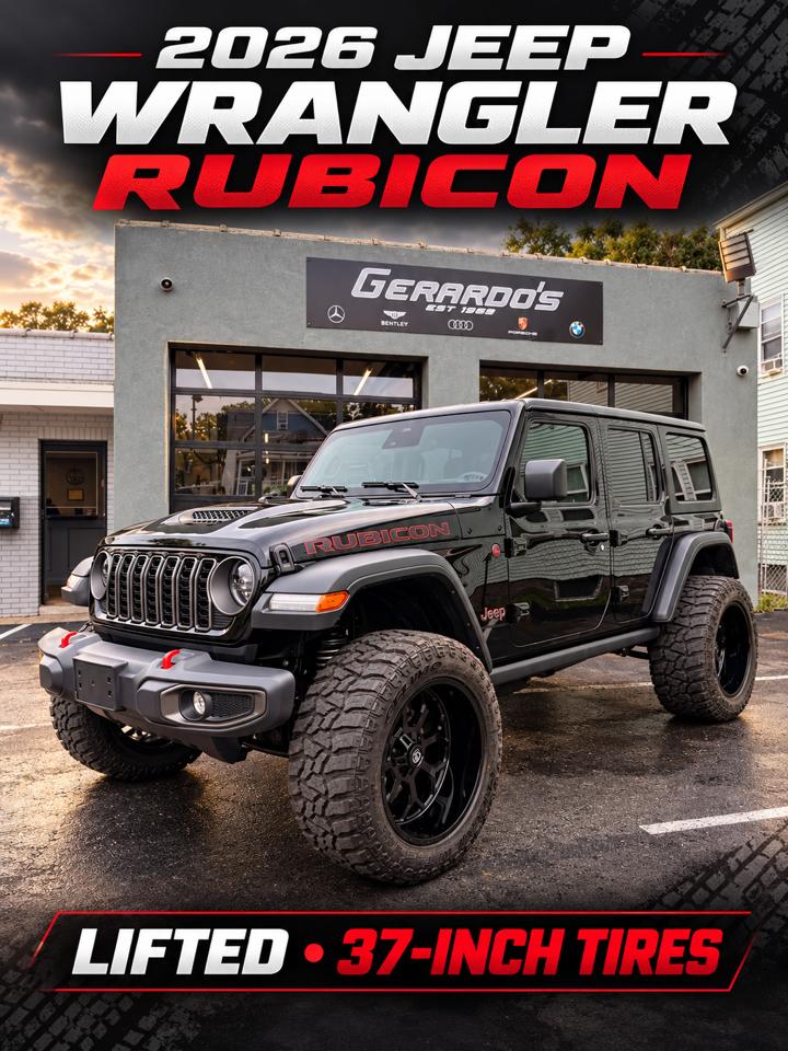 Jeep Wrangler Rubicon 4 Door 4x4 2026