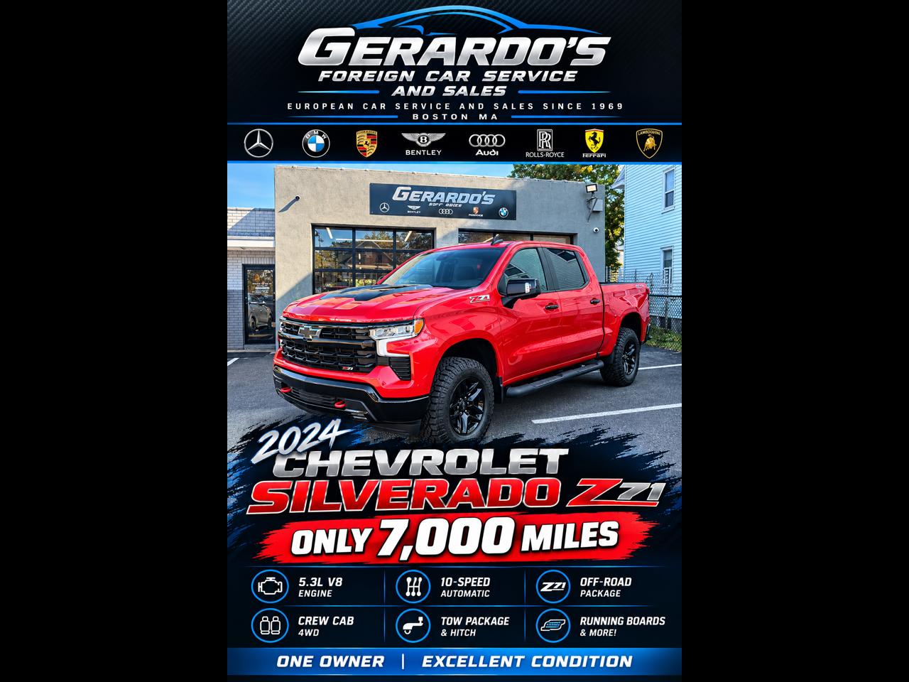 Chevrolet Silverado 1500 4WD Crew Cab 147" LT Trail Boss 2022