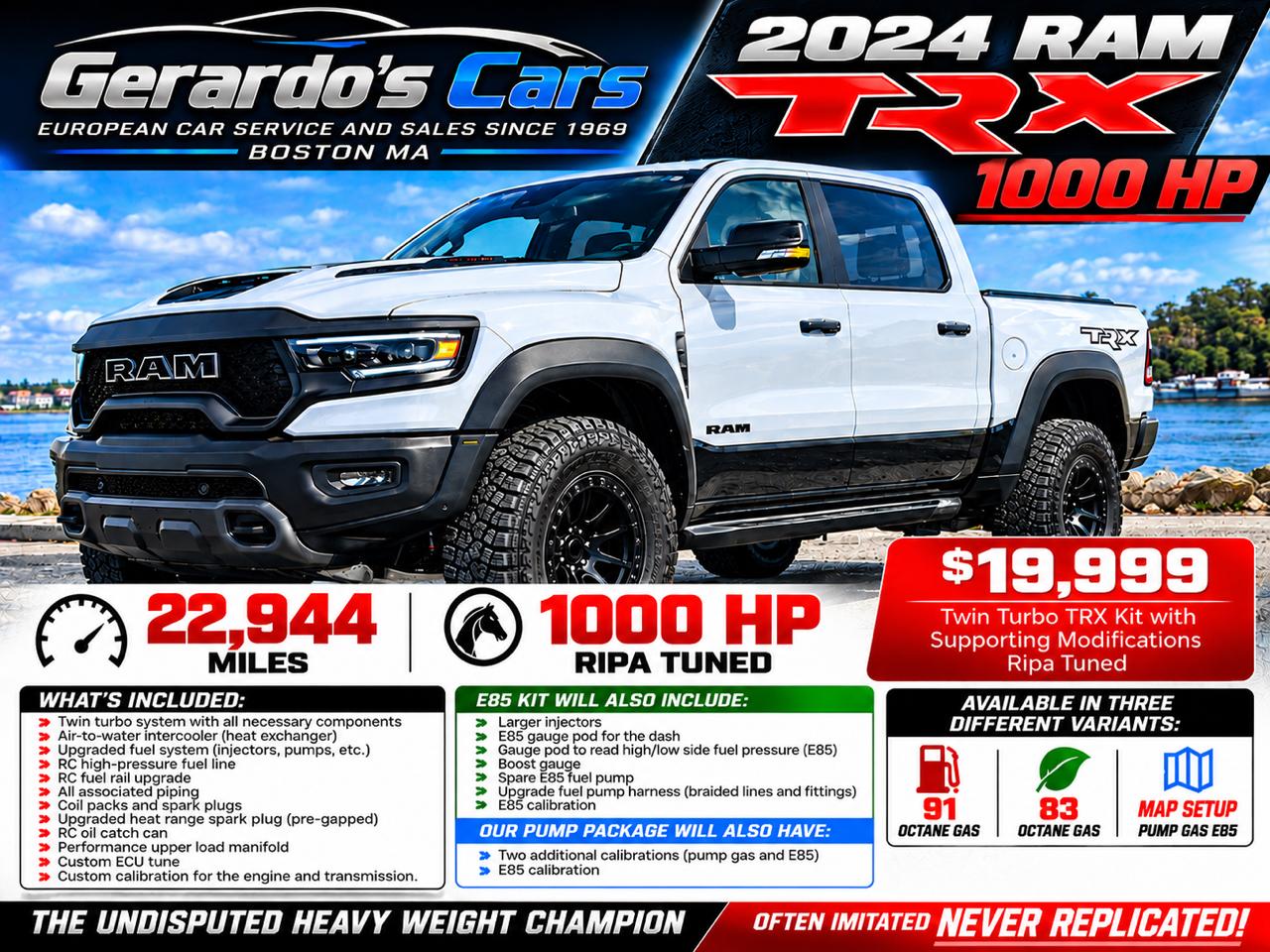RAM 1500 TRX 4x4 Crew Cab 5'7" Box 2024