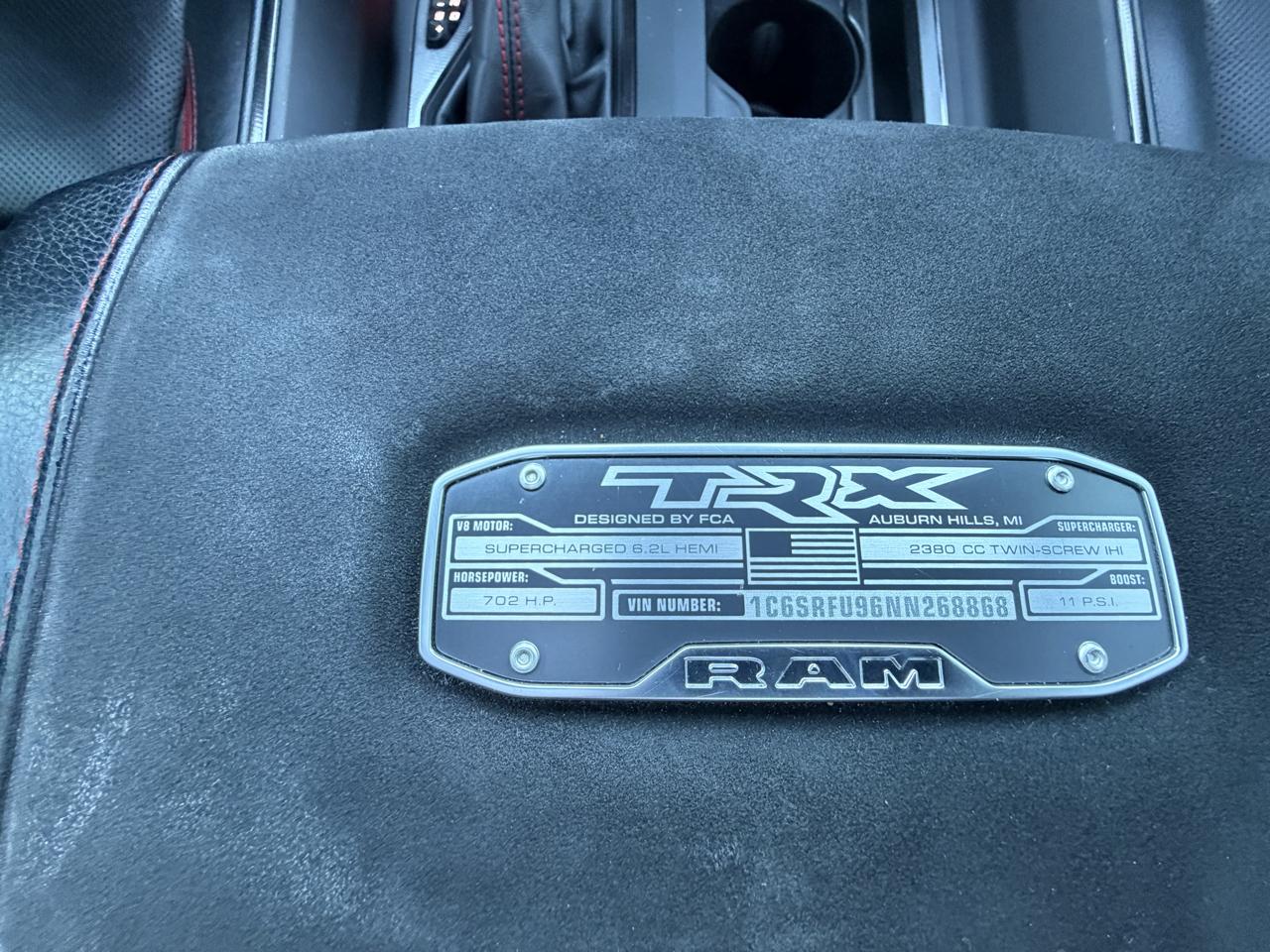 RAM 1500 TRX 4x4 Crew Cab 5'7" Box 2022