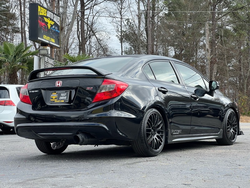 Honda Civic Si Sedan 6-Speed MT 2012