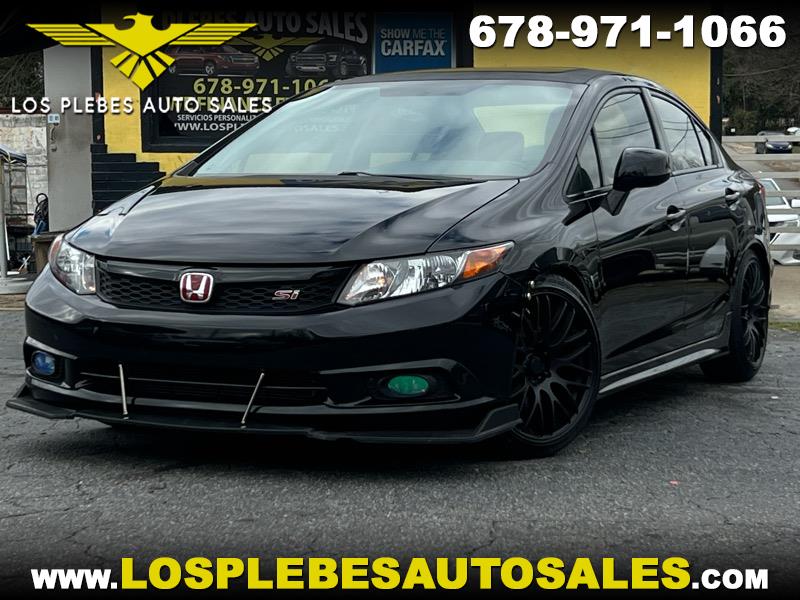 2012 Honda Civic Si Sedan 6-Speed MT