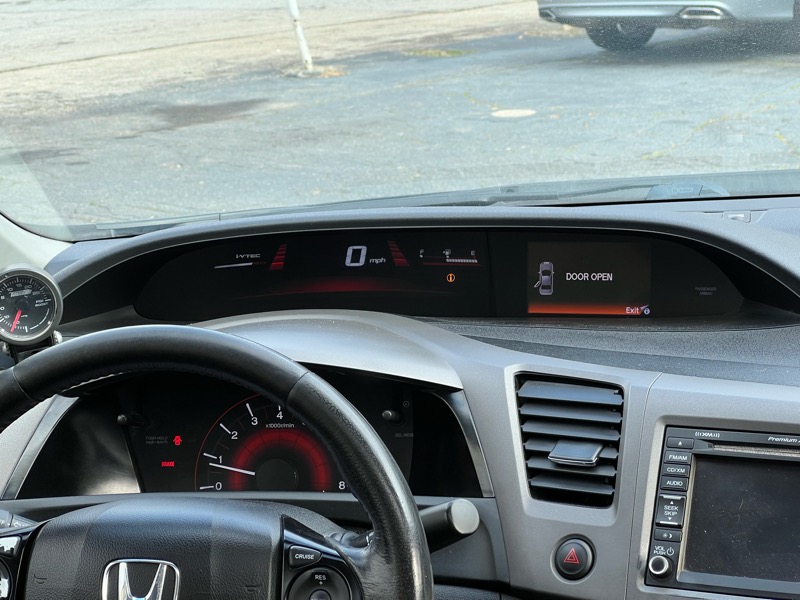 Honda Civic Si Sedan 6-Speed MT 2012