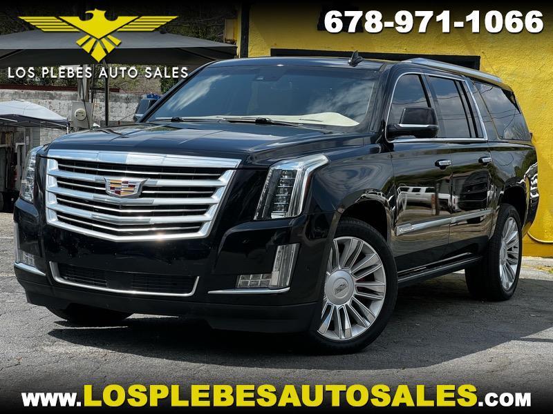 2018 Cadillac Escalade ESV Platinum 4WD