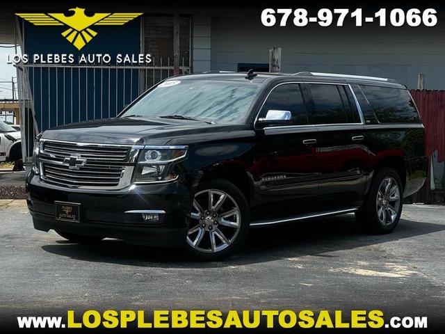 Black 2015 Chevrolet Suburban SUV / Crossover Four-Wheel Drive