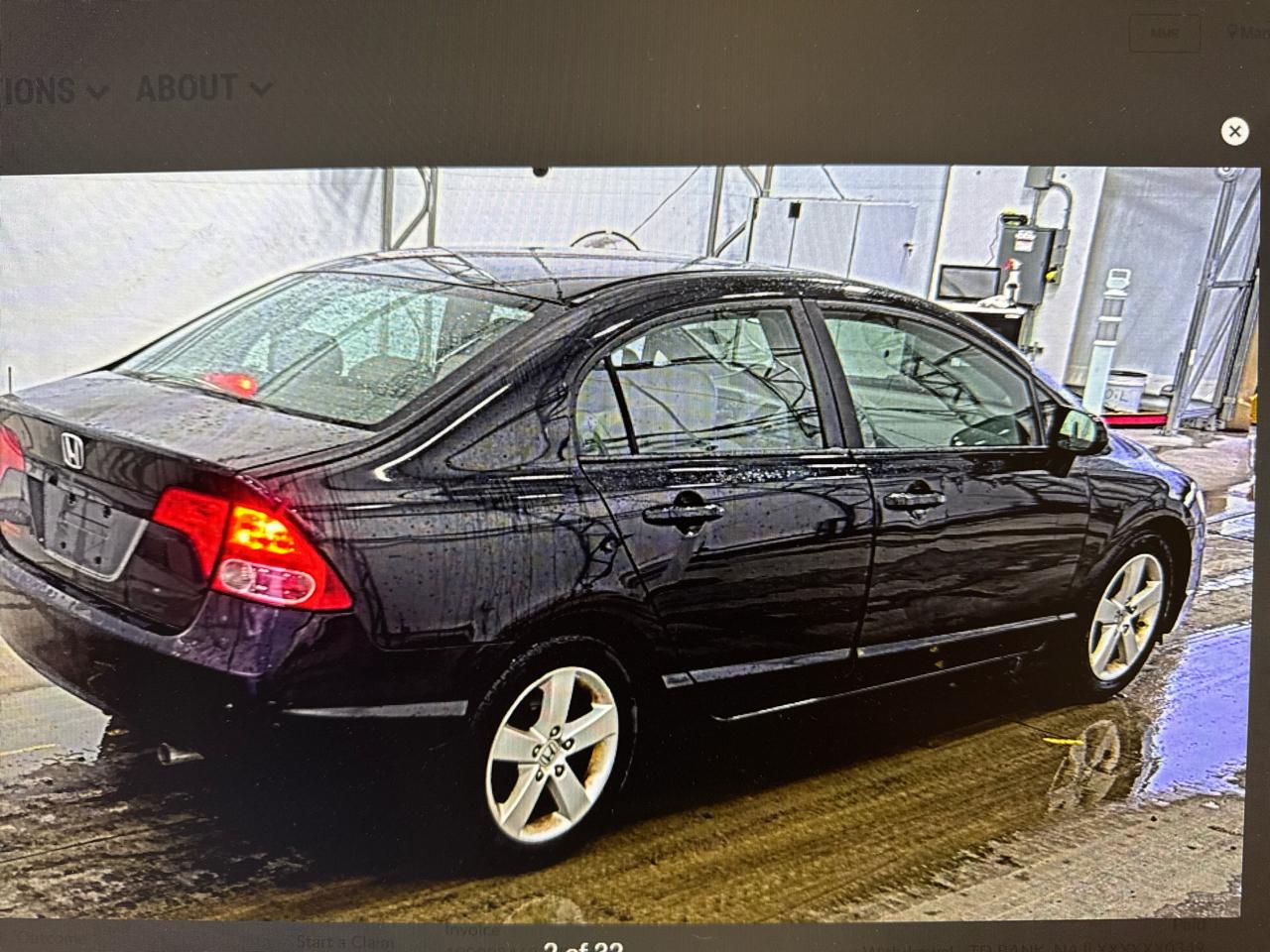 Honda Civic EX Sedan AT with Navigation 2008