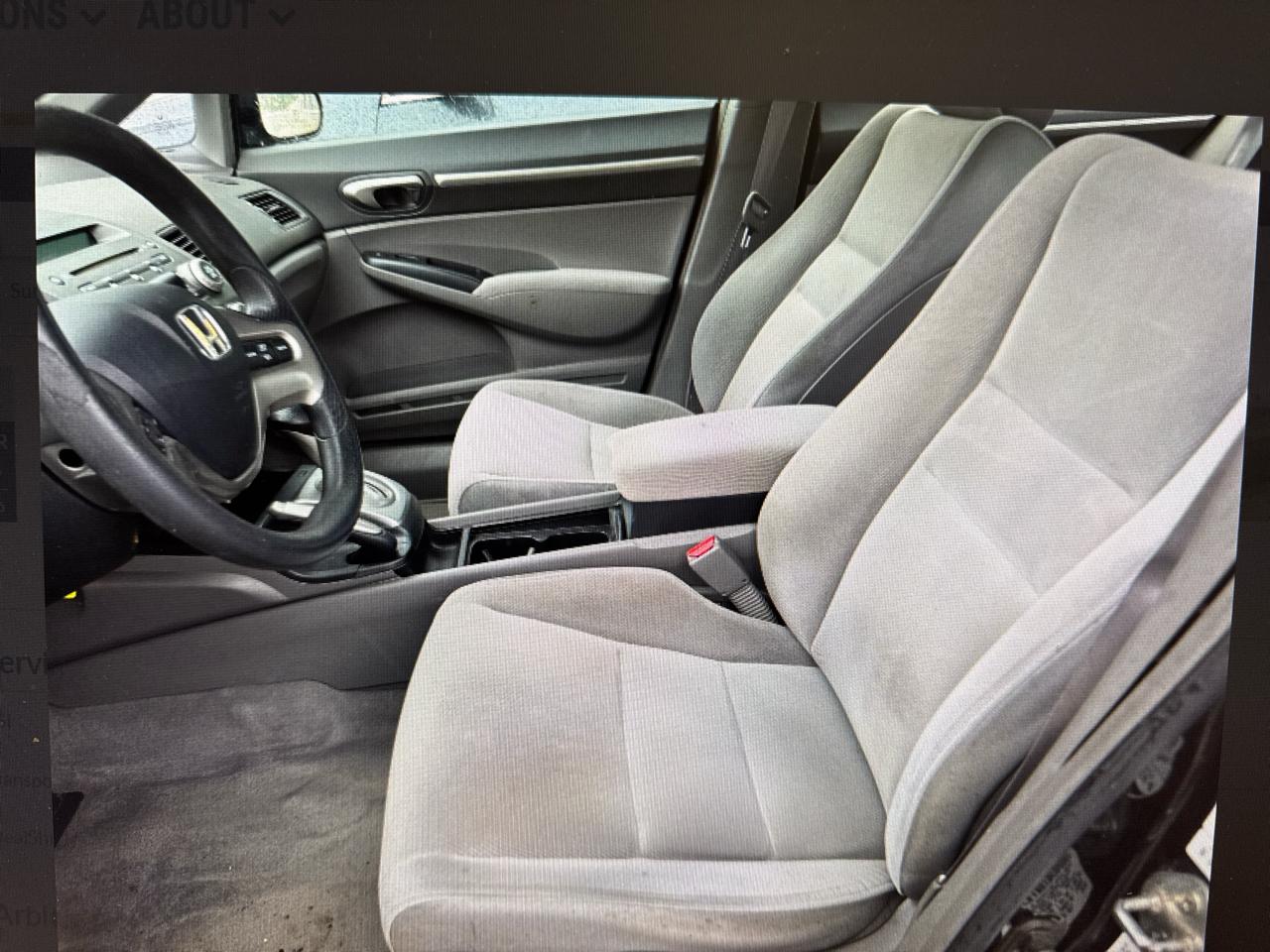 Honda Civic EX Sedan AT with Navigation 2008