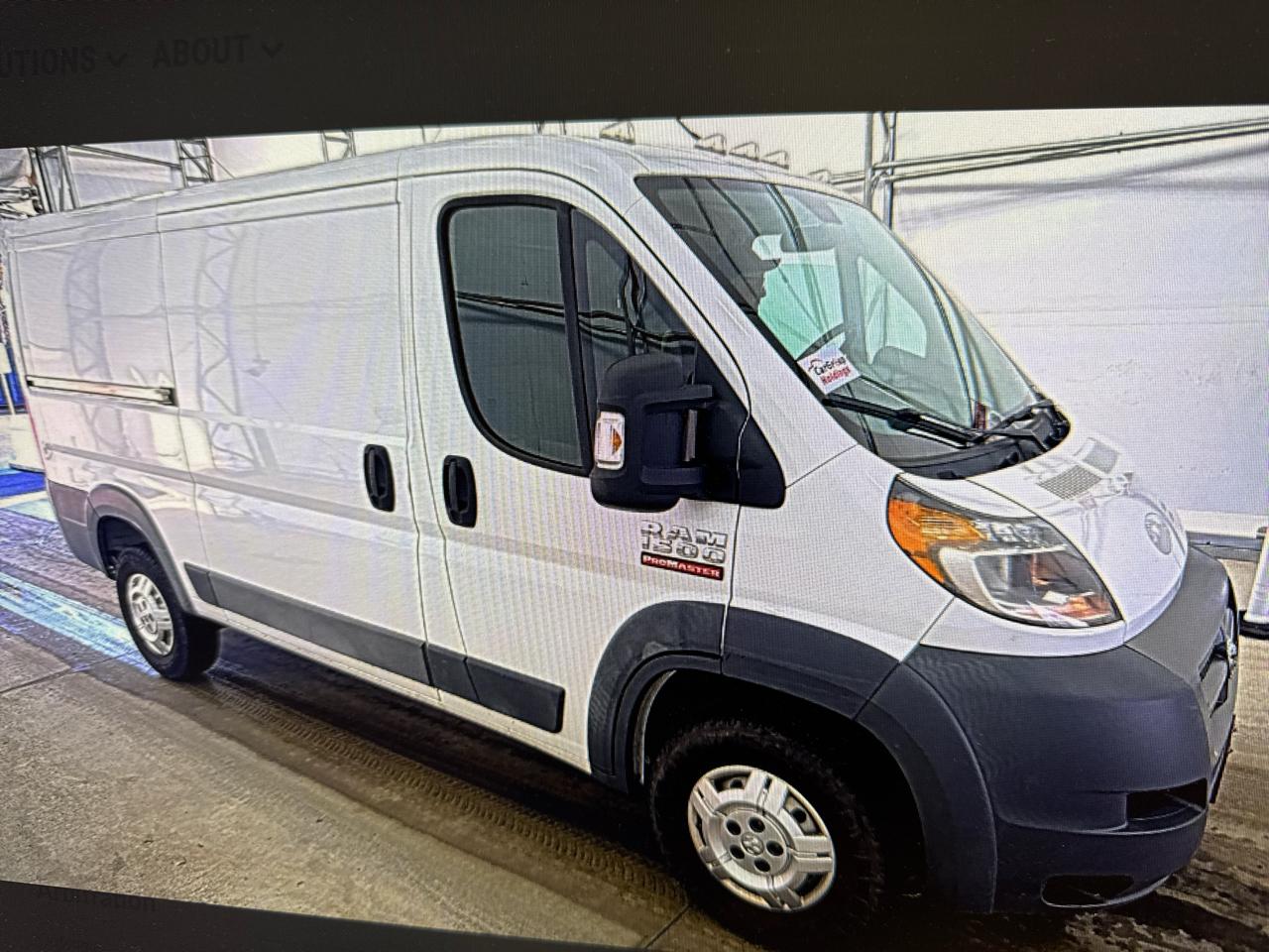RAM Promaster 1500 Low Roof Tradesman 136-in. WB 2017