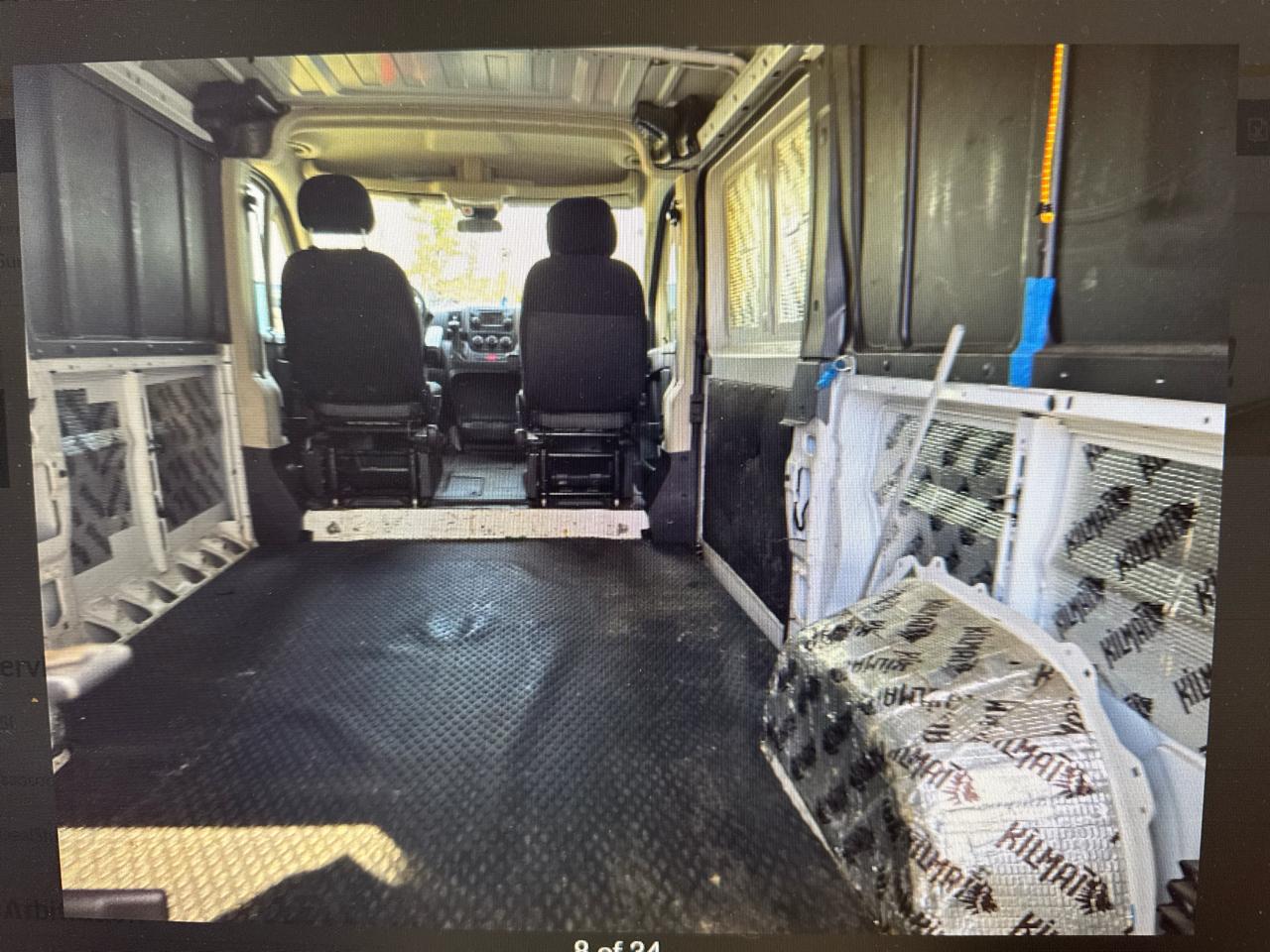 RAM Promaster 1500 Low Roof Tradesman 136-in. WB 2017