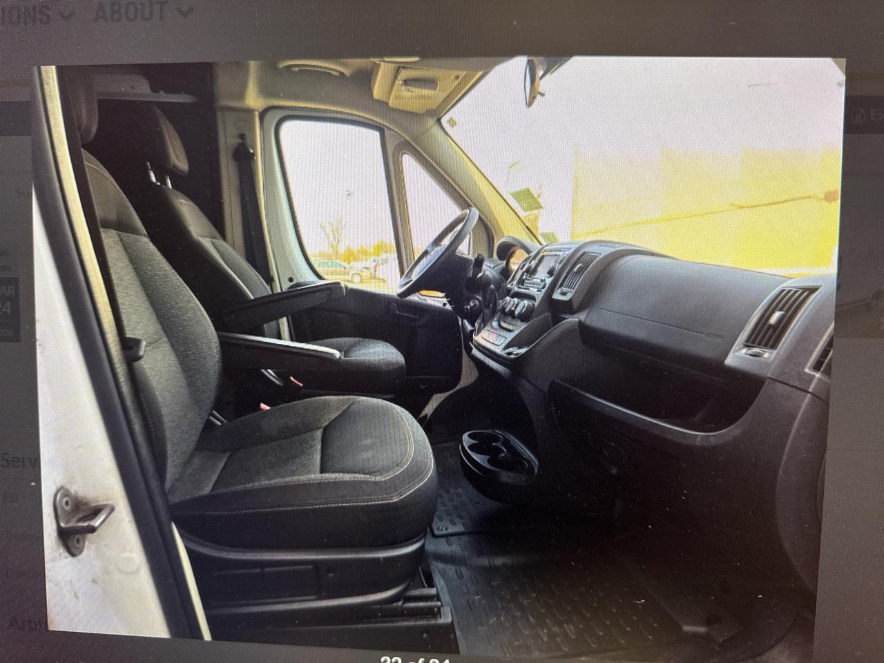 RAM Promaster 1500 Low Roof Tradesman 136-in. WB 2017