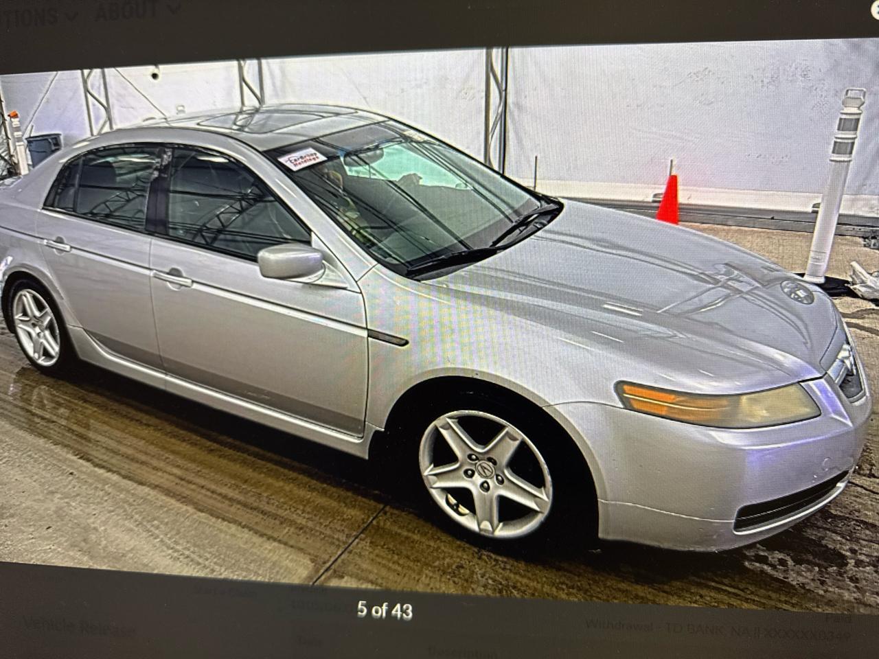 Acura TL 5-Speed AT 2006