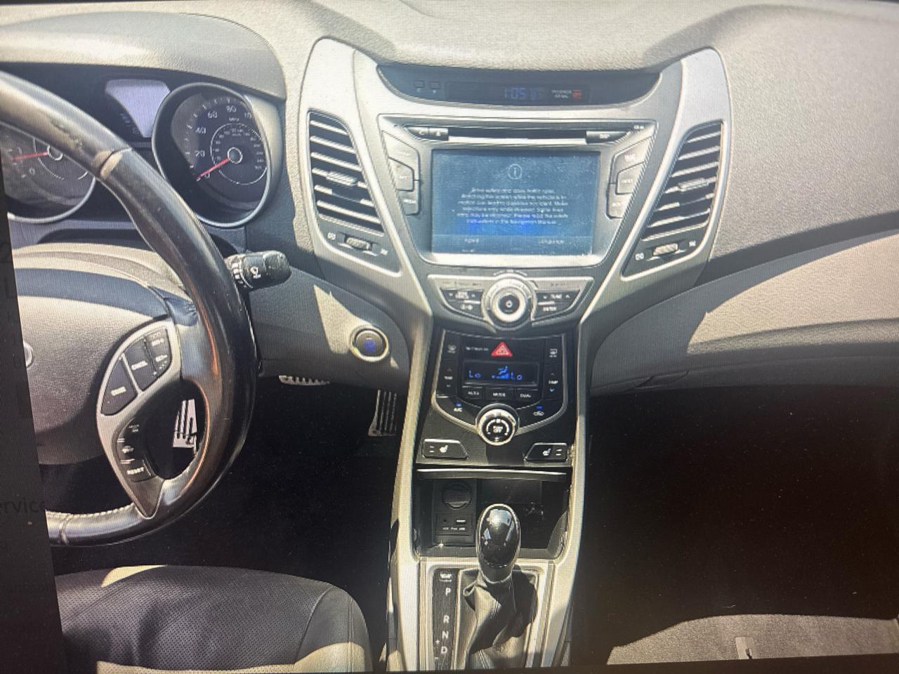 Hyundai Elantra Limited 2014