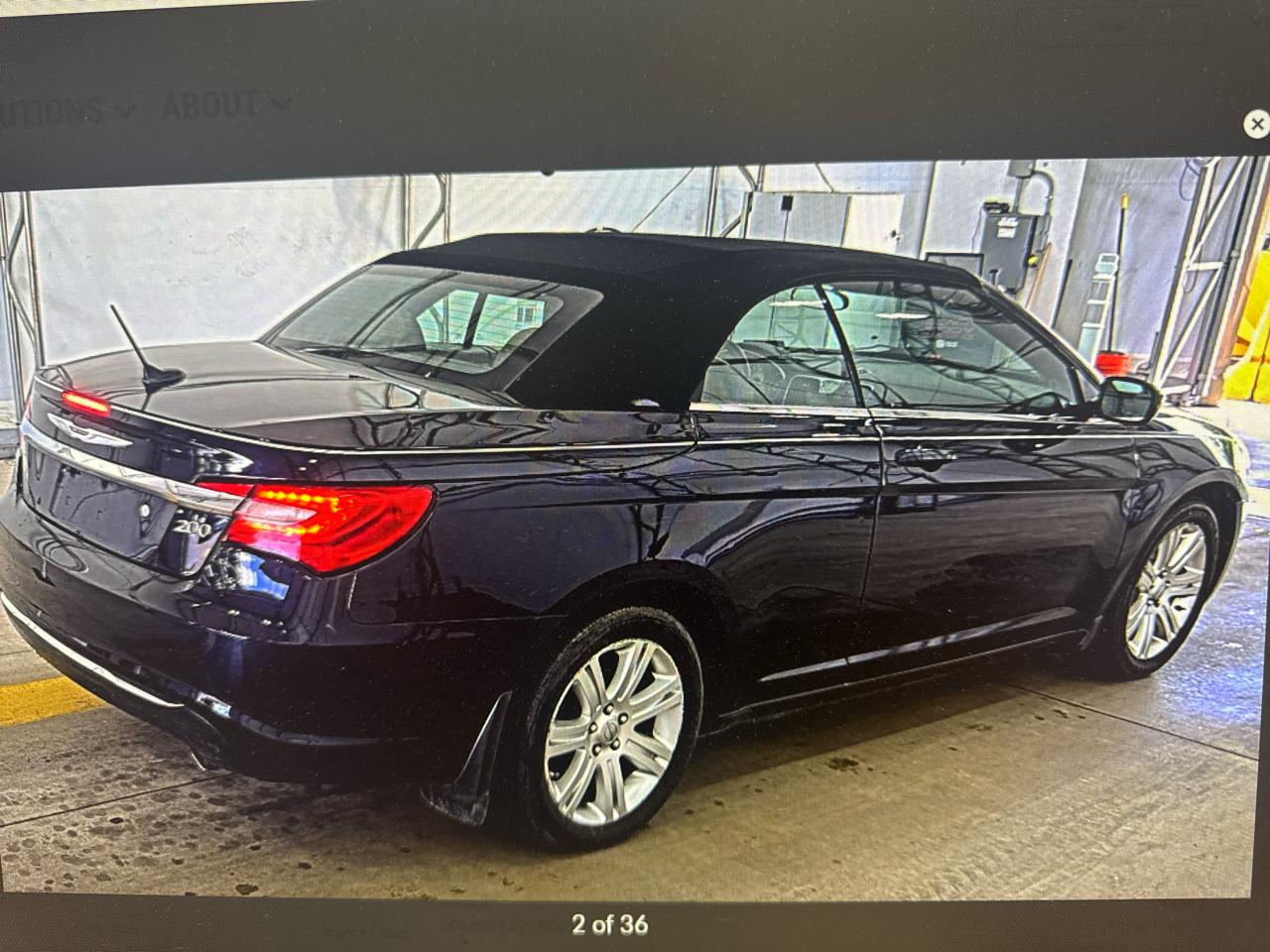 Chrysler 200 Touring Convertible 2011