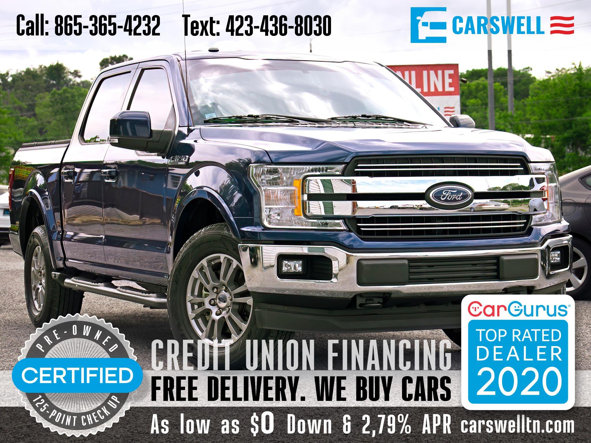 Ford F-150 Lariat SuperCab 5.5-ft Box 4WD 2018