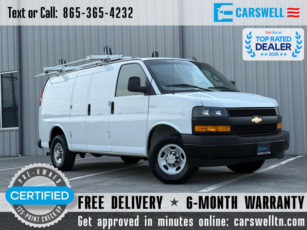 2022 Chevrolet Express Cargo Van Work Van