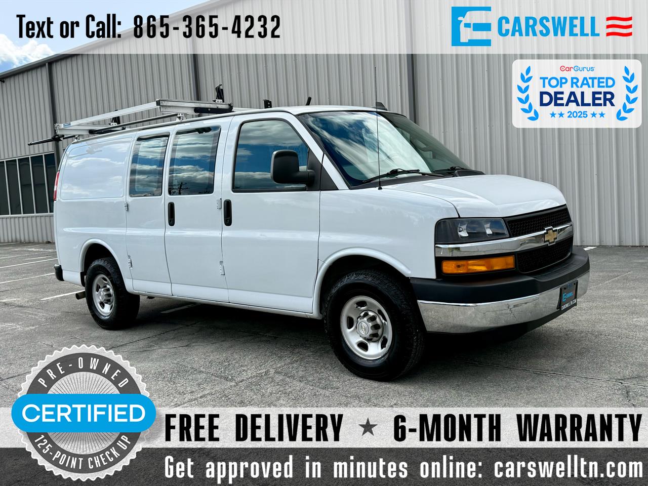2021 Chevrolet Express Cargo Van RWD 2500 135"