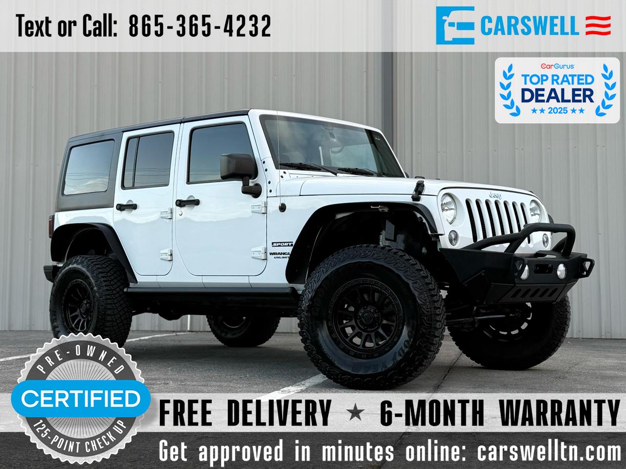 2016 Jeep Wrangler Unlimited Unlimited Sport