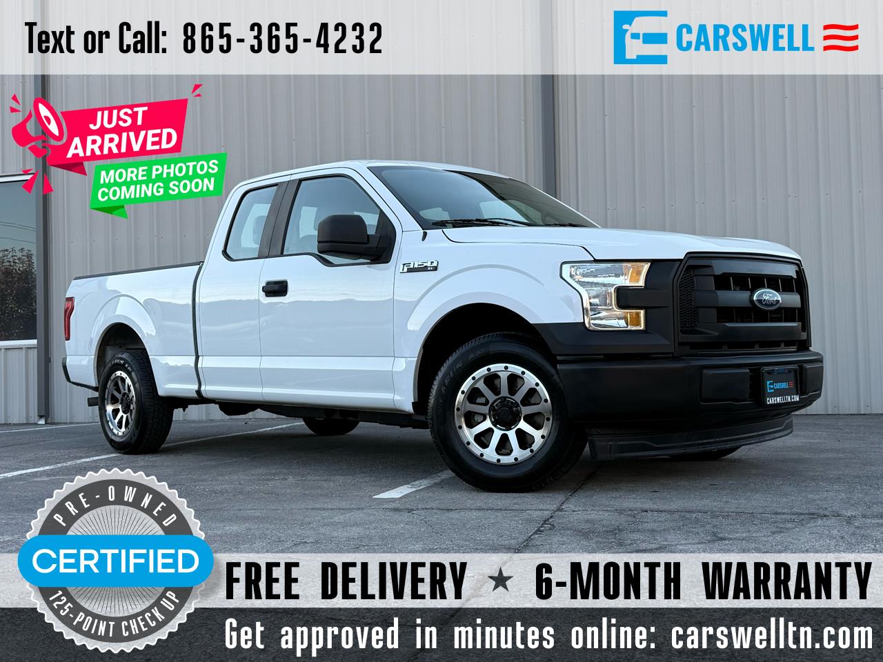 2017 Ford F-150 XL 2WD SuperCab 6.5' Box